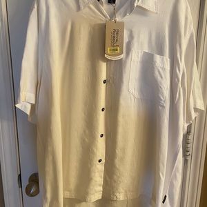 Brand New! Royal Robbins white dress shirt! Xl new with tags!